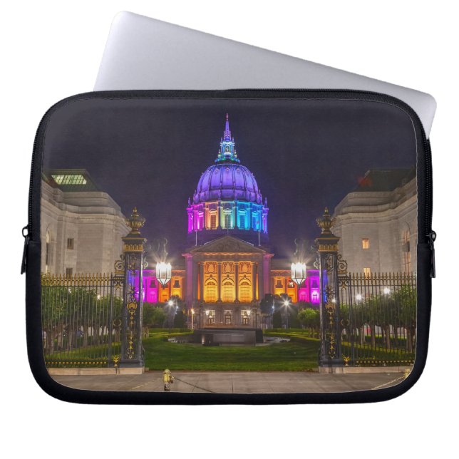 San Francisco Pride Laptop Sleeve (Voorkant)