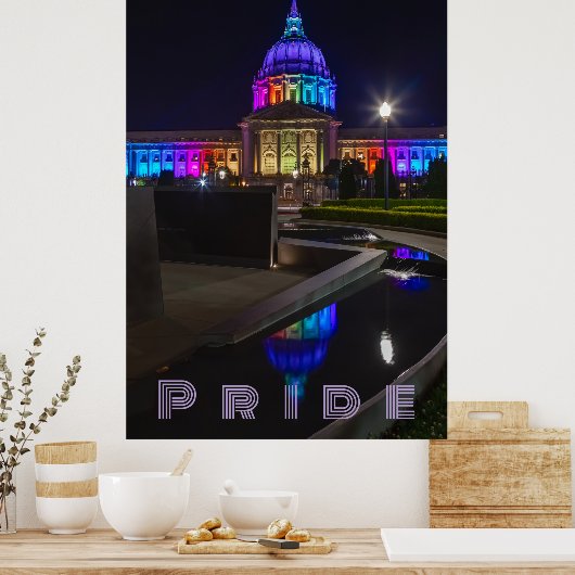 San Francisco Pride Poster (Keuken)