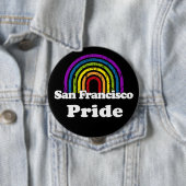 SAN FRANCISCO PRIDE RONDE BUTTON 4,0 CM (In situ)