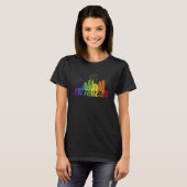 San Francisco Pride Skyline Pride-optocht San Fran T-shirt (Voorkant volledig)