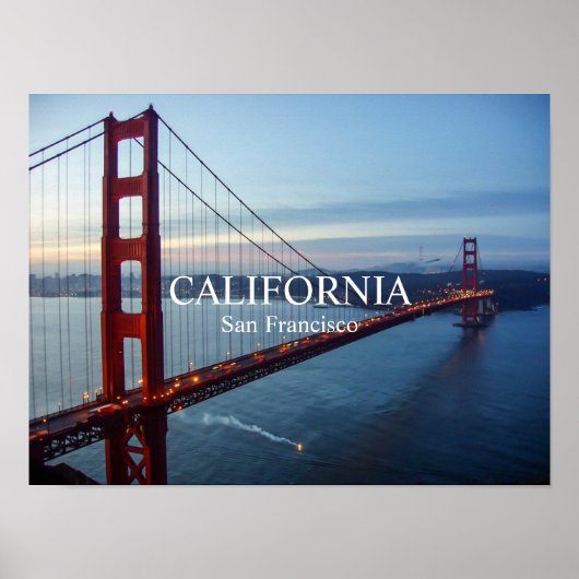 San Francisco Print, Value Poster Paper (Matte) (Voorkant)