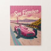 San Francisco  raceauto Legpuzzel (Verticaal)