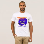 San Francisco Racquetball Assoc T-shirt (Voorkant volledig)