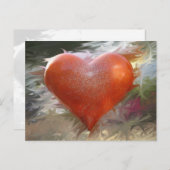 San Francisco Red Heart - briefkaart (Voorkant / Achterkant)