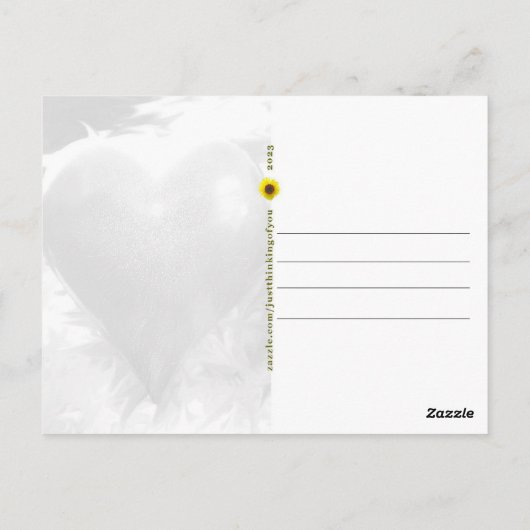 San Francisco Red Heart - briefkaart (Achterkant)