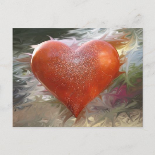 San Francisco Red Heart - briefkaart (Voorkant)