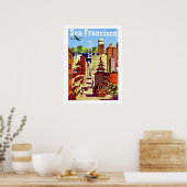 San Francisco Reis 18x24 Poster (Keuken)