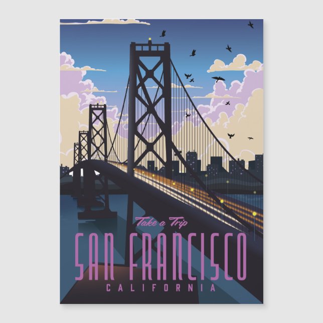 San Francisco Reisposter (Voorkant)