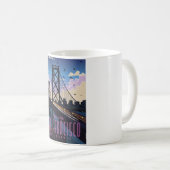 San Francisco Reisposter Koffiemok (Voorkant rechts)