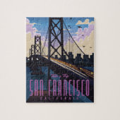 San Francisco Reisposter Legpuzzel (Verticaal)
