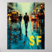 San Francisco Reisposter Poster (Voorkant)