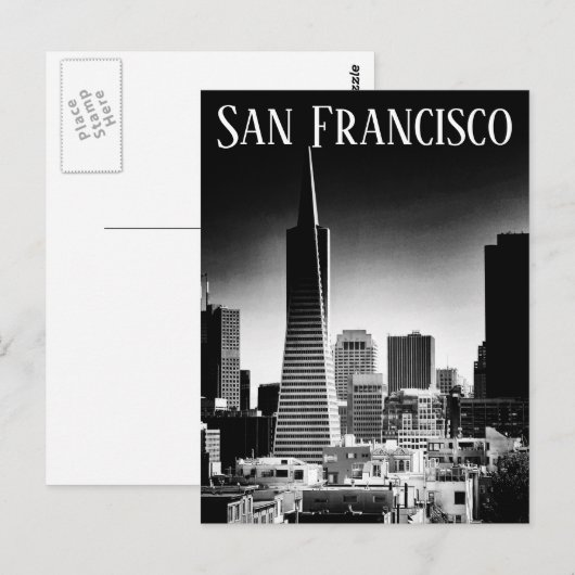 San Francisco reizen Briefkaart (Voorkant / Achterkant)