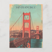 San Francisco Reizen Briefkaart (Voorkant)