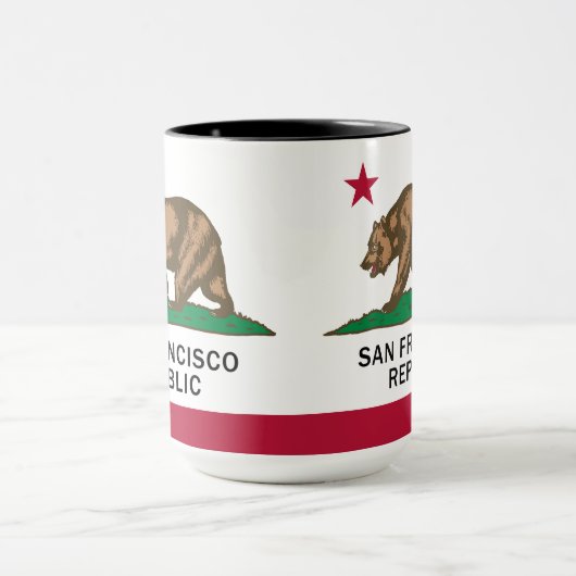 San Francisco Republic 15oz Mok (Midden)