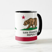 San Francisco Republic 15oz Mok (Voorkant rechts)