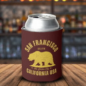 San Francisco Retro California Souvenir Blikjeskoeler