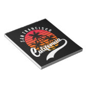 San Francisco Retro Sunset Notitieblok (Schuin)