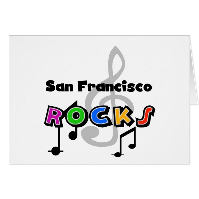San Francisco Rocks (Voorkant Horizontaal)