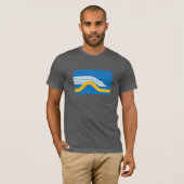 San Francisco Rolling Fog Flag T-shirt (Voorkant volledig)