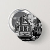 SAN FRANCISCO RONDE BUTTON 5,7 CM (Voorkant /achterkant)