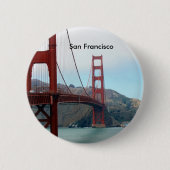 San Francisco Ronde Button 5,7 Cm (Voorkant)