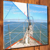 San Francisco Sailing 0869 Art Canvas Afdruk