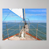 San Francisco Sailing 0869 Art Print (Voorkant)