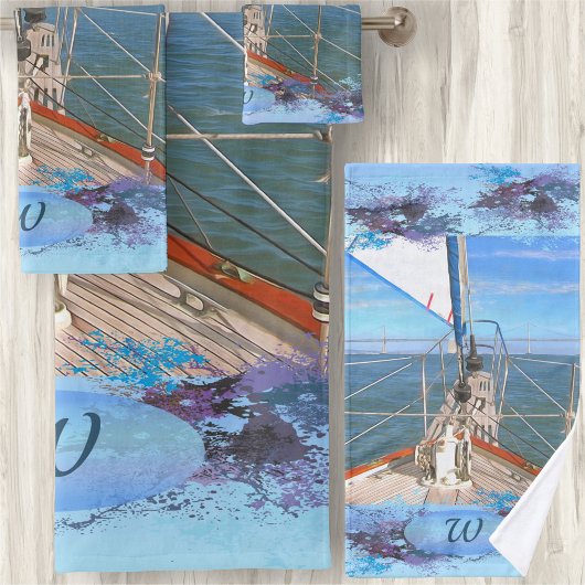 San Francisco Sailing 0869 Bad Handdoek