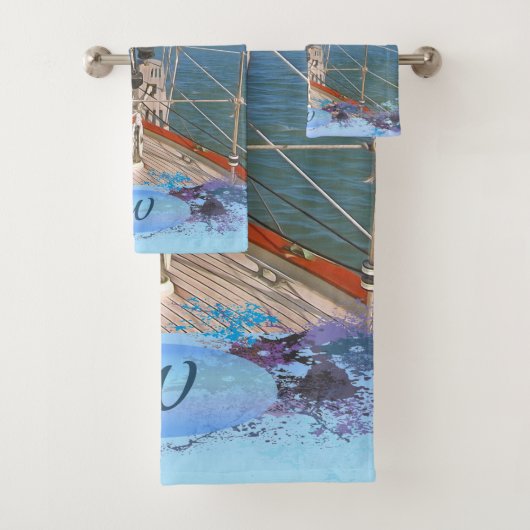 San Francisco Sailing 0869 Bad Handdoek (Insitu)