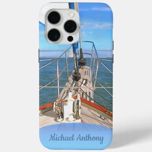 San Francisco Sailing 0869 Case-Mate iPhone Case (Achterkant)