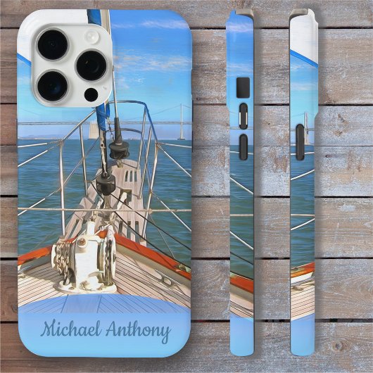San Francisco Sailing 0869 Case-Mate iPhone Case