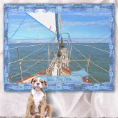 San Francisco Sailing 0869 Fleece Deken