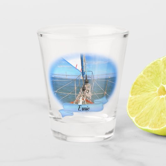 San Francisco Sailing 0869 Shot Glas (Voorkant)