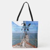 San Francisco Sailing 0869 Tote Bag (Voorkant)