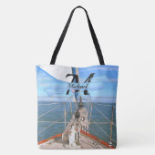 San Francisco Sailing 0869 Tote Bag (Achterkant)