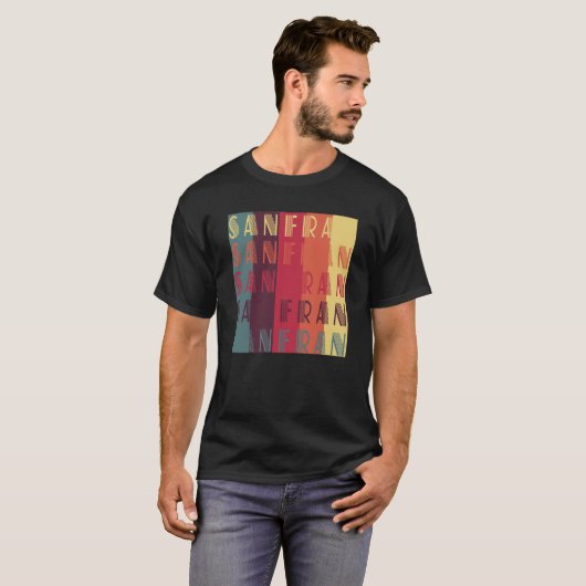 San Francisco / San Fran - T-Shirt (Voorkant volledig)