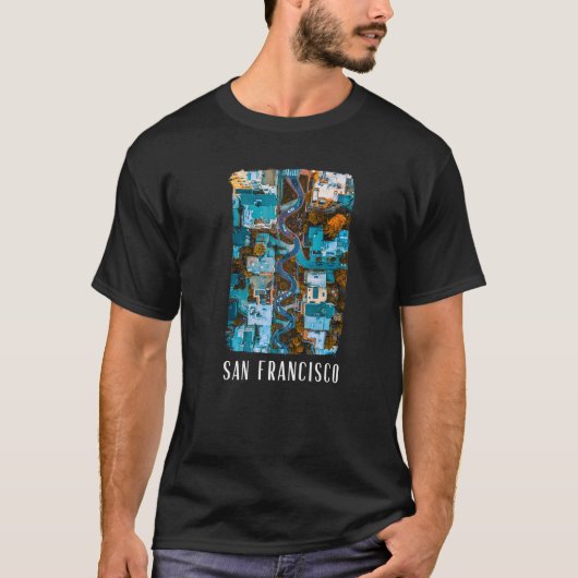 San Francisco San Francisco City California T-shirt (Voorkant)