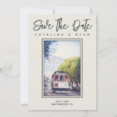 San Francisco Save the Date Notice Aankondiging (Voorkant)
