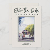 San Francisco Save the Date Notice Aankondiging (Voorkant / Achterkant)