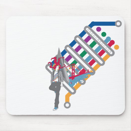 san francisco scene muismat (Voorkant)