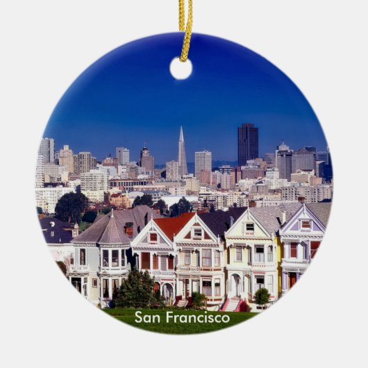 San Francisco Schilderachtig Ornament (Voorkant)