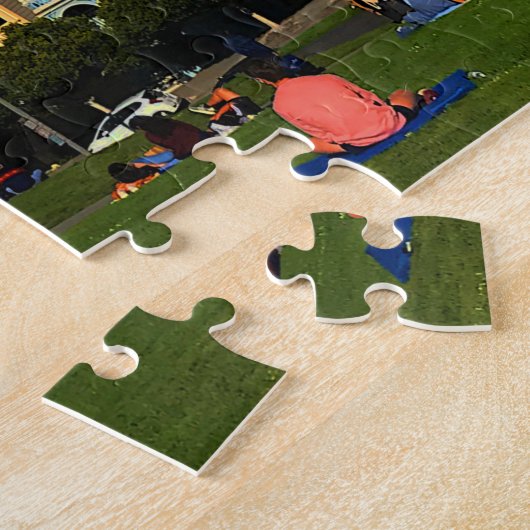 San Francisco schilderde dames #1 Jigzaag Puzzle Legpuzzel (Zijkant)