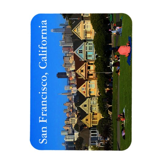 San Francisco schilderde dames #1 Magnet Magneet (Verticaal)