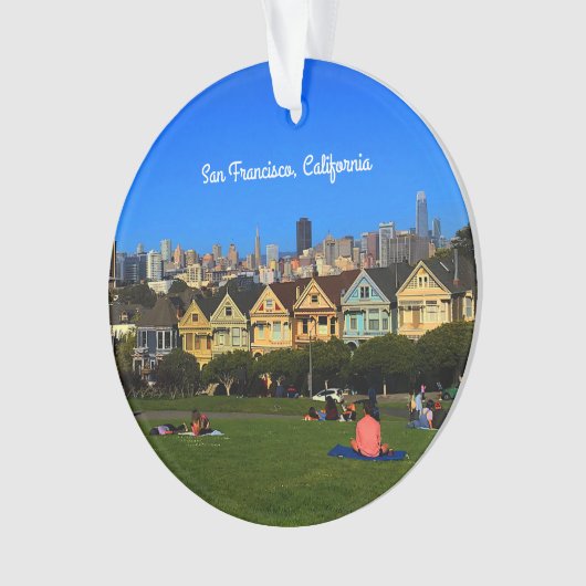 San Francisco schilderde dames #1 Ornament (voorkant)