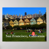 San Francisco schilderde dames #1 Poster (Voorkant)