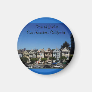 San Francisco schilderde dames #3 Magnet