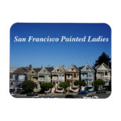 San Francisco schilderde dames #3 Magnet Magneet (Horizontaal)