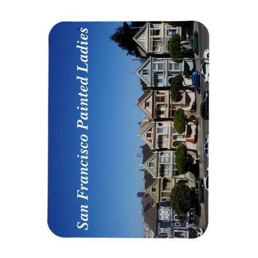 San Francisco schilderde dames #3 Magnet Magneet (Verticaal)