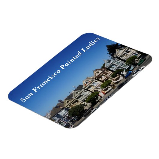 San Francisco schilderde dames #3 Magnet Magneet (Linkerzijde)