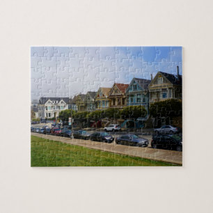 San Francisco schilderde dames #5 Jigzaag Puzzle Legpuzzel